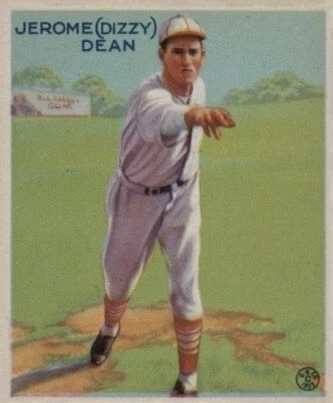 1933 Goudey #223 Dizzy Dean Rookie Card