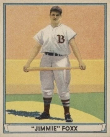 1941 Play Ball #13 Jimmie Foxx Baseball Card