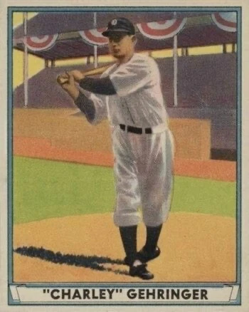 1941 Play Ball #19 Charlie Gehringer Baseball Card