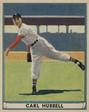1941 Play Ball #6 Carl Hubbell Baseball Card