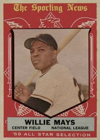 1959 Topps #563 Willie Mays Baseball Card