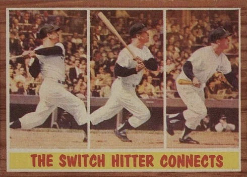 1962 Topps #318 Mickey Mantle Baseball Card