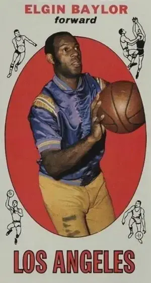 1969 Topps #35 Elgin Baylor Basketball Card