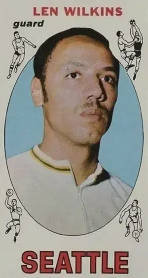1969 Topps #44 Len Wilkens Basketball Card