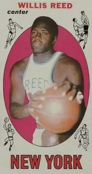 1969 Topps #60 Willis Reed Rookie Card