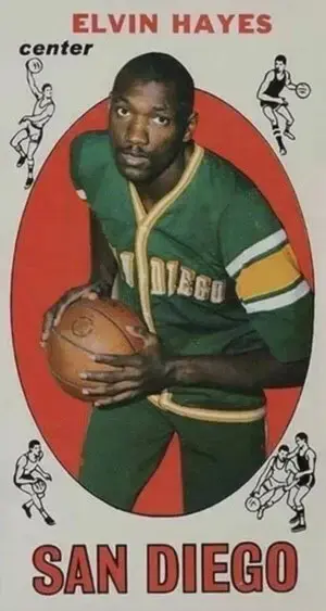 1969 Topps #75 Elvin Hayes Rookie Card