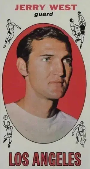 1969 Topps #90 Jerry West Basketball Card