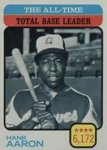 1973 Topps #473 Hank Aaron Baseball Card