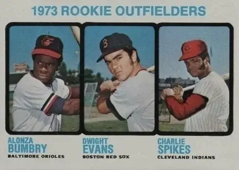 1973 Topps #614 Dwight Evans Rookie Card