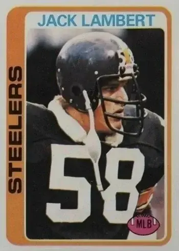1978 Topps #165 Jack Lambert Football Card