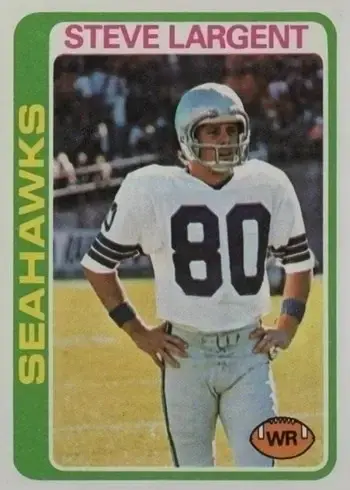 1978 Topps #443 Steve Largent Football Card