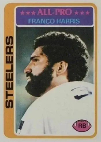 1978 Topps #500 Franco Harris Football Card
