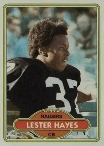 1980 Topps #195 Lester Hayes Rookie Card