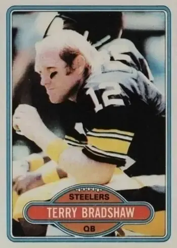 1980 Topps #200 Terry Bradshaw Football Card