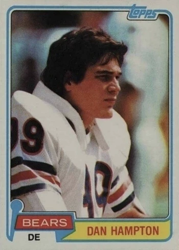1981 Topps #316 Dan Hampton Rookie Card