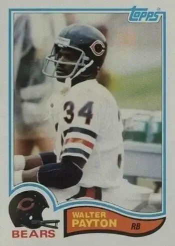 1982 Topps #302 Walter Payton Football Card