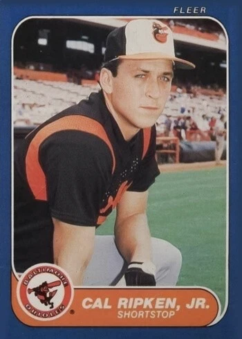 1986 Fleer #284 Cal Ripken Jr. Baseball Card