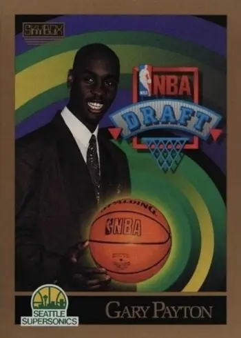 1990 SkyBox #365 Gary Payton Rookie Card