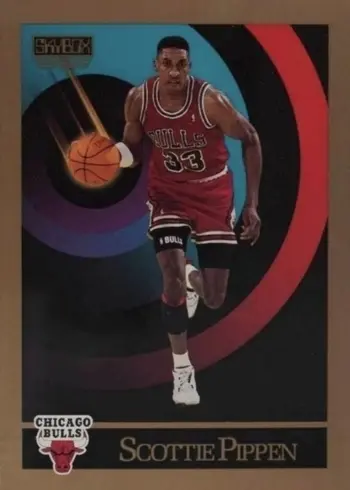 1990 SkyBox #46 Scottie Pippen Basketball Card