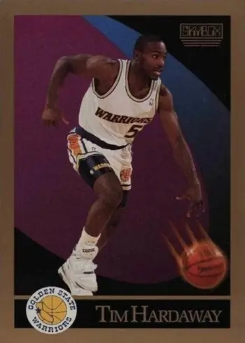 1990 SkyBox #95 Tim Hardaway Rookie Card