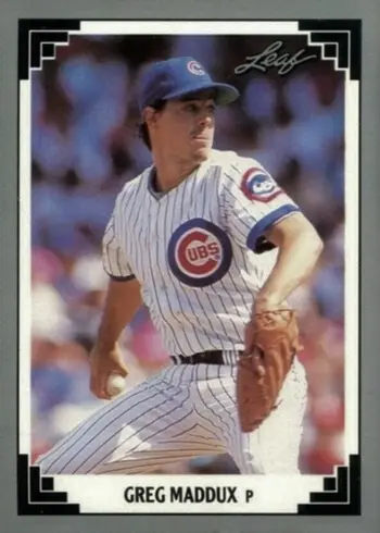 1991 Leaf #127 Greg Maddux Baseball Card