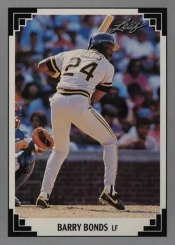 1991 Leaf #261 Barry Bonds Baseball Card