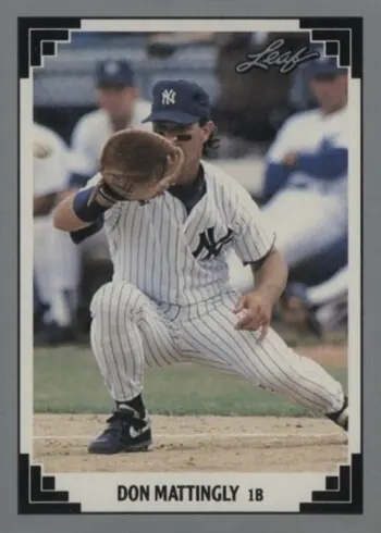 1991 Leaf #425 Don Mattingly Baseball Card