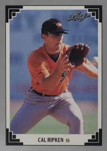 1991 Leaf #430 Cal Ripken Jr. Baseball Card