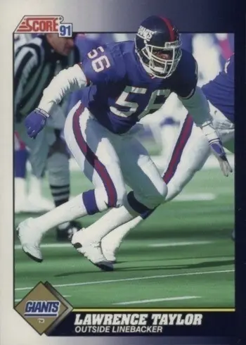 1991 Score #529 Lawrence Taylor Football Card