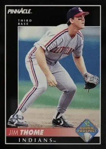 1992 Pinnacle #247 Jim Thome Rookie Card
