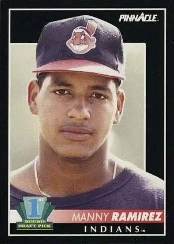 1992 Pinnacle #295 Manny Ramirez Rookie Card