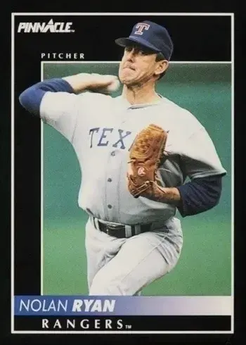 1992 Pinnacle #50 Nolan Ryan Baseball Card