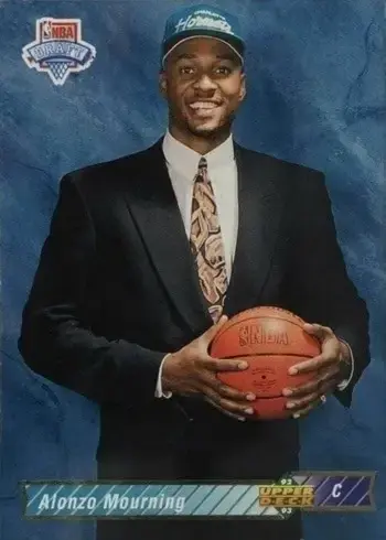 1992 Upper Deck #2 Alonzo Mourning Rookie Card
