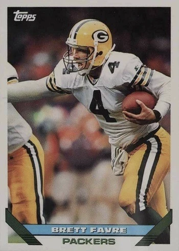 1993 Topps #250 Brett Favre Football Card