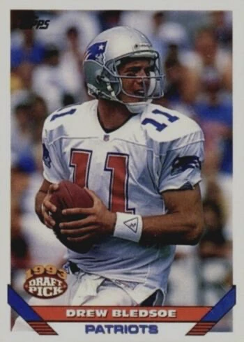1993 Topps #400 Drew Bledsoe Football Card