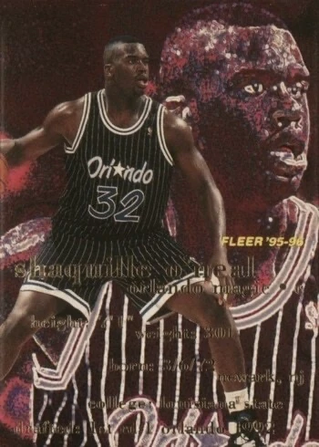 1995 Fleer #130 Shaq Basketball Card