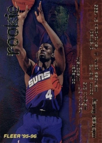 1995 Fleer #291 Michael Finley Rookie Card
