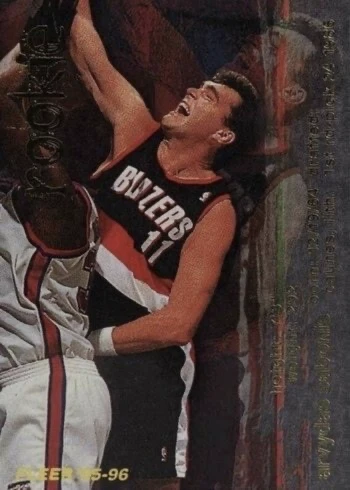 1995 Fleer #308 Arvydas Sabonis Rookie Card