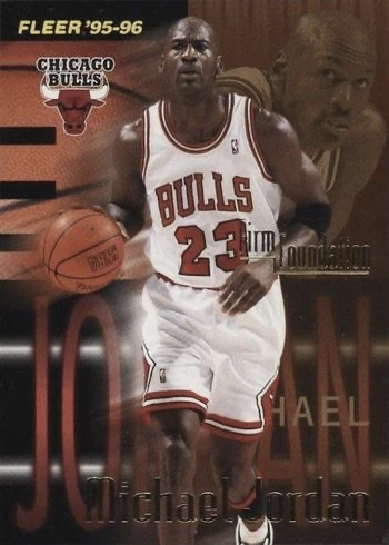 1995 Fleer #323 Michael Jordan Basketball Card