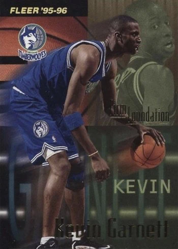 1995 Fleer #335 Kevin Garnett Basketball Card