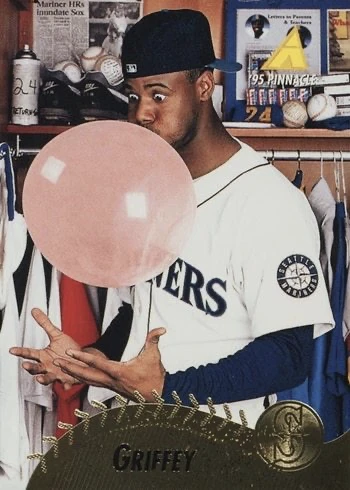 1995 Pinnacle #128 Ken Griffey Jr. Baseball Card