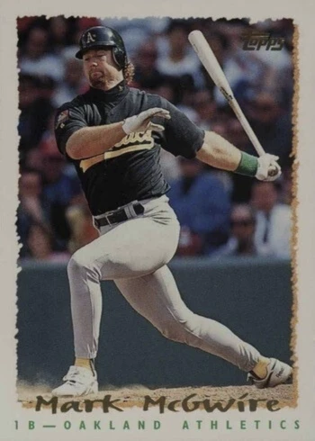1995 Topps #472 Mark McGwire Baseball Card