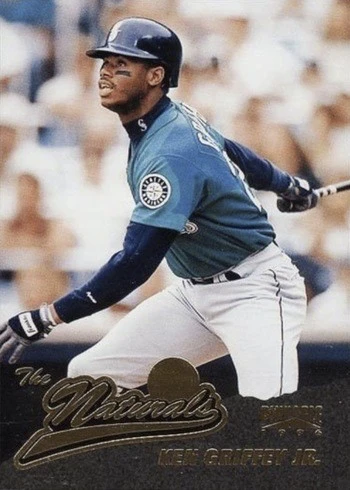 1996 Pinnacle #134 Ken Griffey Jr. Baseball Card