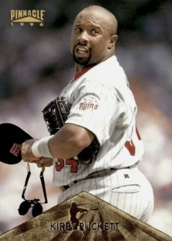 1996 Pinnacle #203 Kirby Puckett Baseball Card