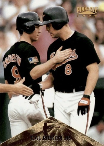 1996 Pinnacle #214 Cal Ripken Jr. Baseball Card