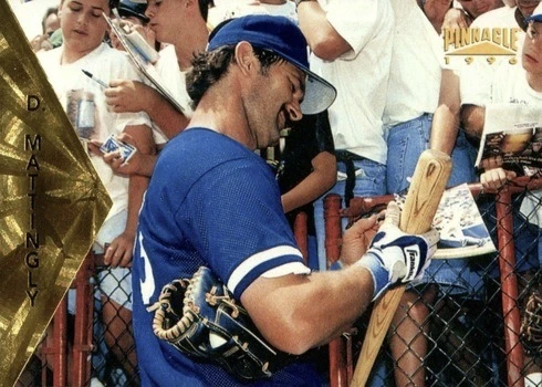 1996 Pinnacle #99 Don Mattingly Baseball Card