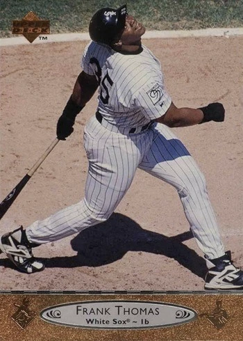 1996 Upper Deck #300 Frank Thomas Baseball Card