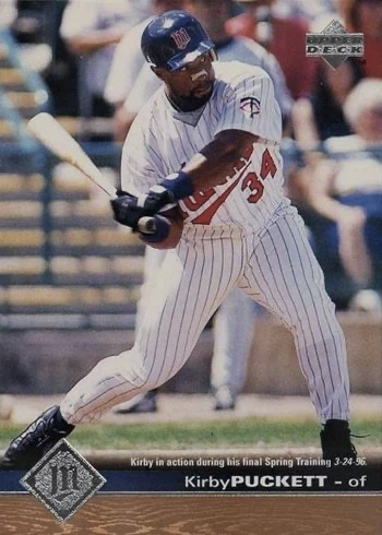 1997 Upper Deck #105 Kirby Puckett Baseball Card