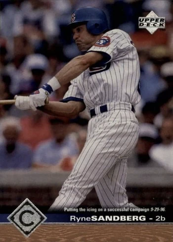 1997 Upper Deck #325 Ryne Sandberg Baseball Card