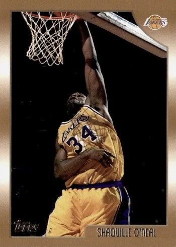 1998 Topps #175 Shaq Basketball Card